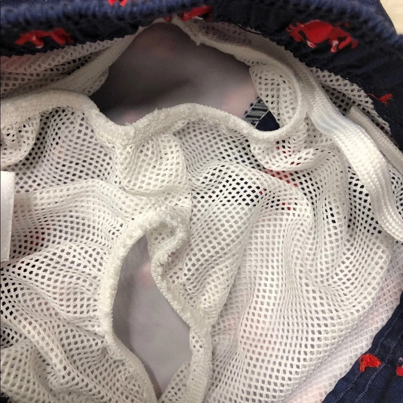 Cat & Jack 3-6 Months Boys Crab Swim Trunks - Picture 3 of 4